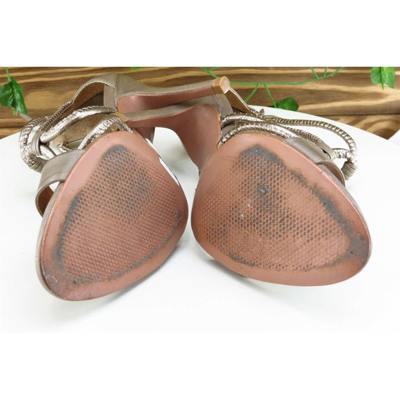 Linea Max Women Sz 36 M Brown Pump Leather Shoes‎ - Picture 8 of 10